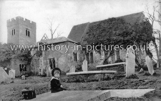 Old Church, Chingford, London. c.1905